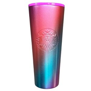 Starbucks Shimmer Ombre Stainless Steel Double Wall Venti 24oz Limited Edition